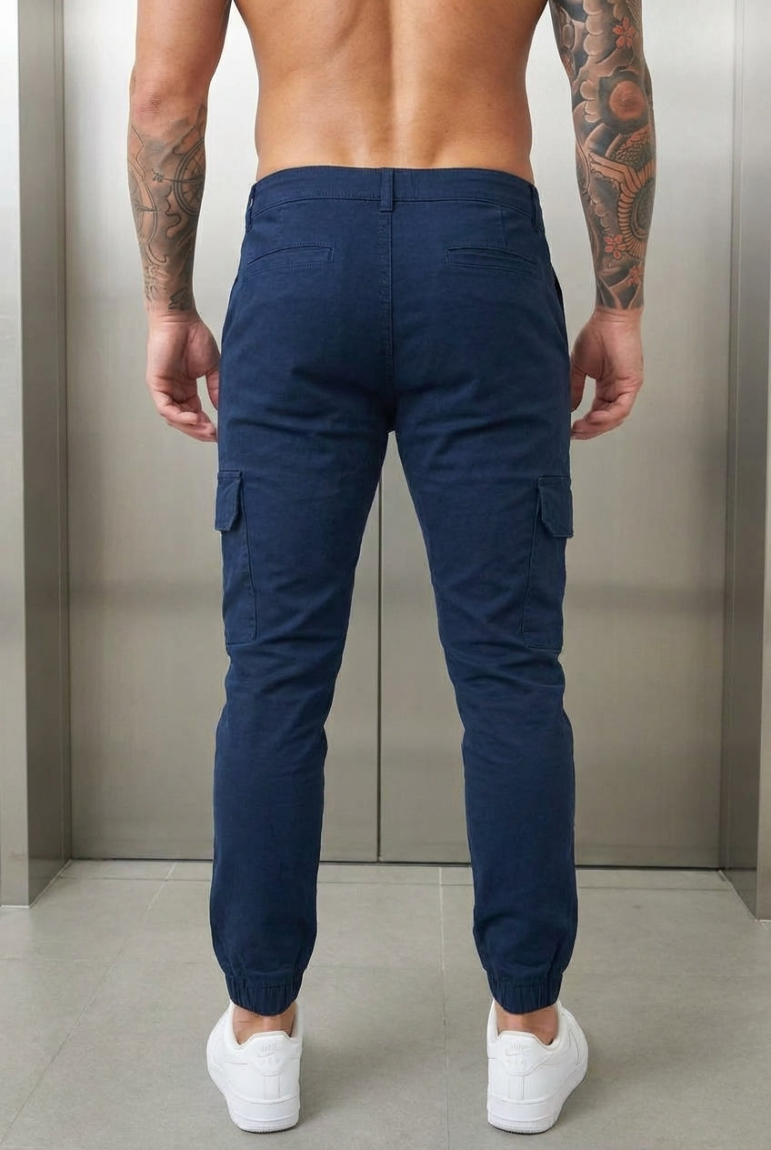 Revley Cargo Jogger - Navy