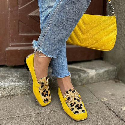Assunta | Moccasins with Animal Print
