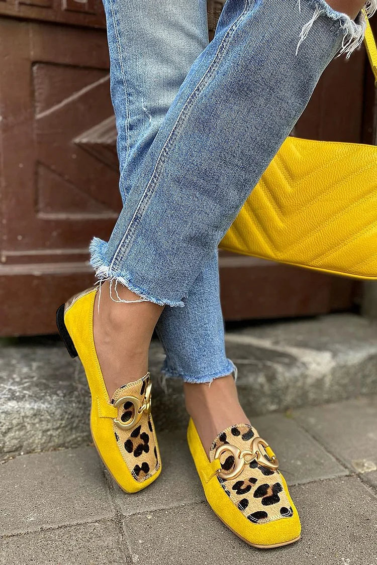 Assunta | Moccasins with Animal Print