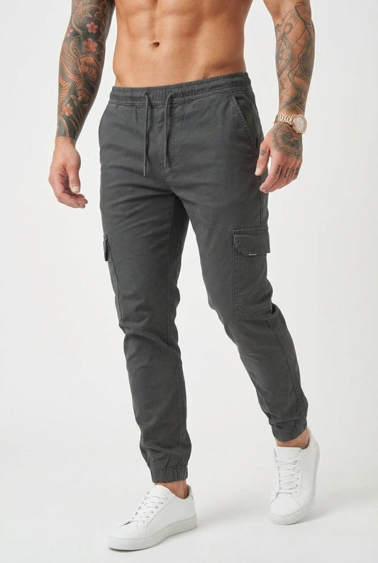 Revley Cargo Jogger - Grey