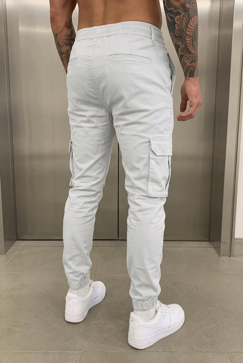 Revley Cargo Jogger - Stone