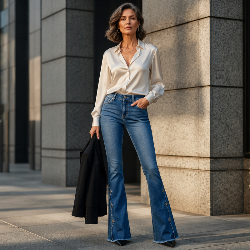 Revley High-Waisted Jeans