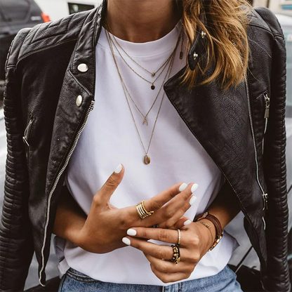 Women's Leather Jacket | Quilted Biker Moto